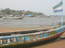 Fishing vessels in Sierra Leone